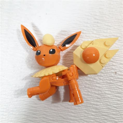 mega flareon|mega construx pokemon eevee.